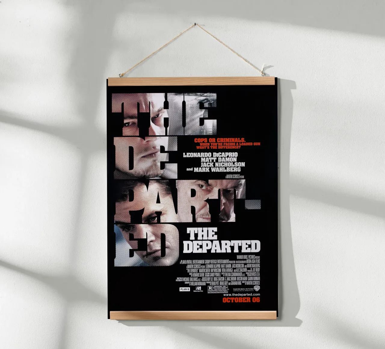 The Departed Movie carta hahnemühle da Attaboy Dsgn