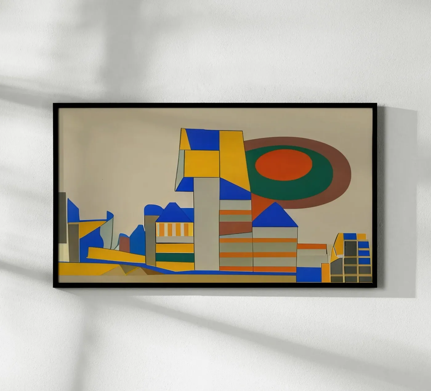 Sightseeing_Excursion_Antwerp_2 poster by Abstract Art by LK