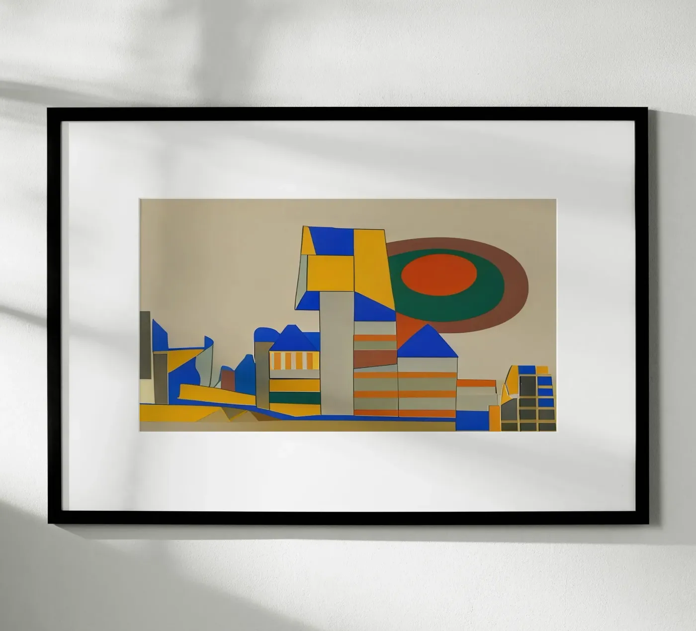 Sightseeing_Excursion_Antwerp_2 poster by Abstract Art by LK