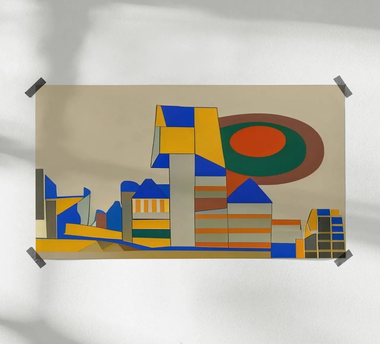 Escursione_di_visita_a_Anversa_2 carta hahnemühle da Abstract Art by LK