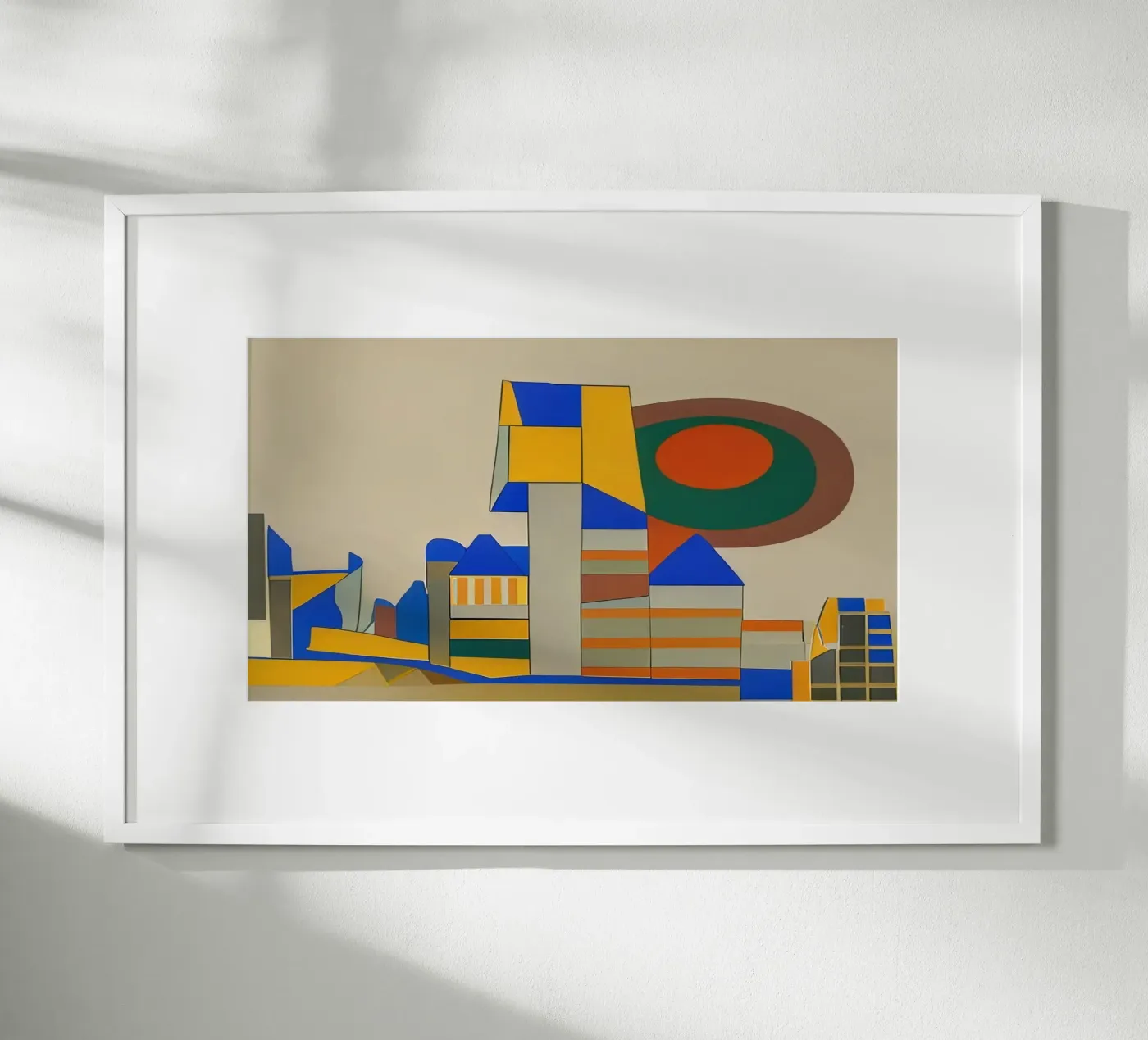 Sightseeing_Excursion_Antwerp_2 poster by Abstract Art by LK