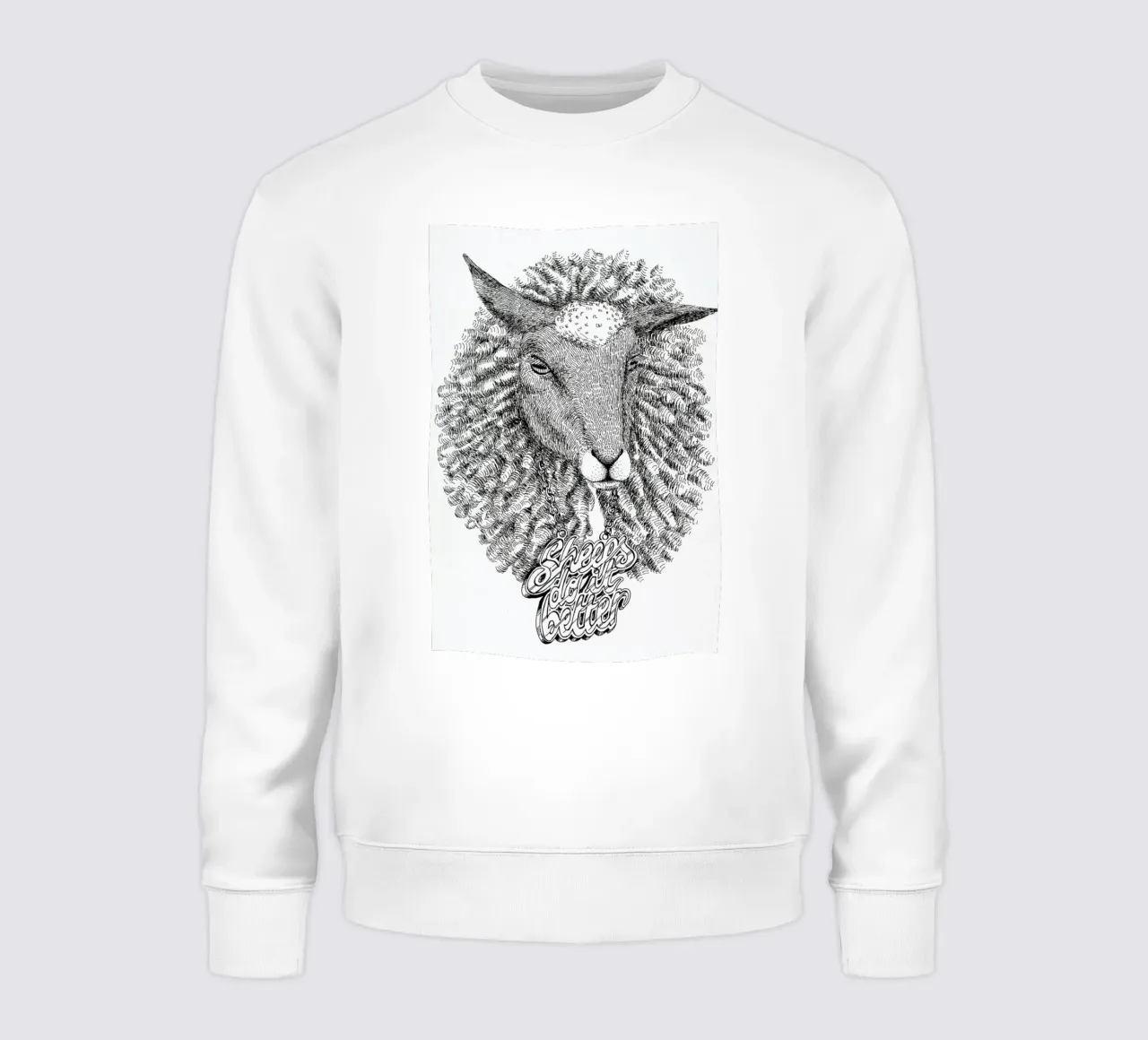 Sheeps Do It Better felpa da Anna Fietta