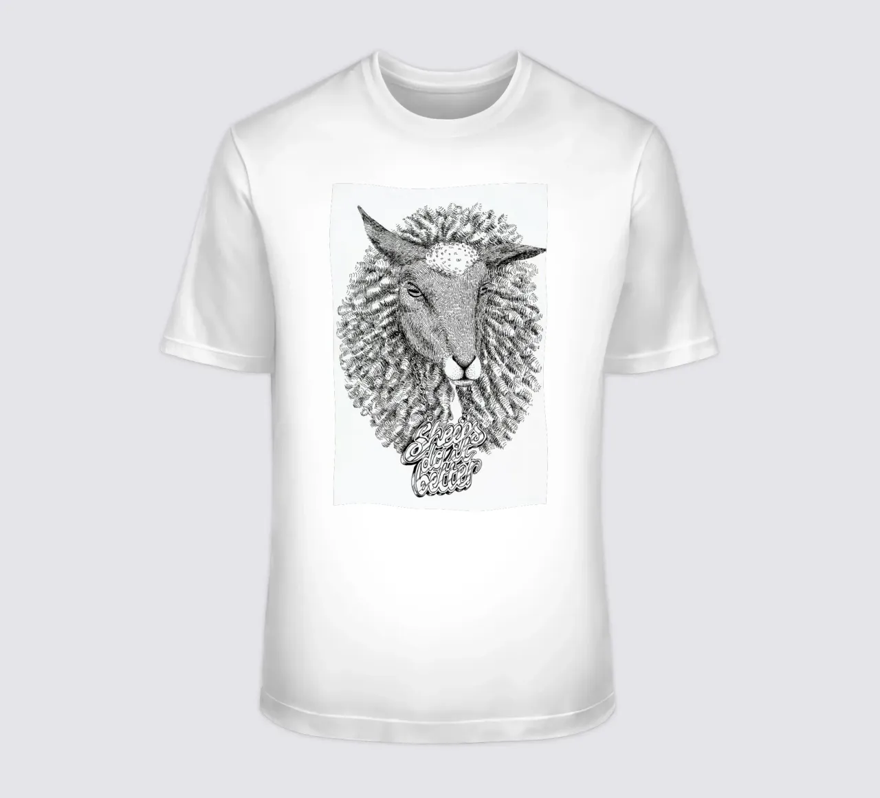 Sheeps Do It Better t-shirt da Anna Fietta