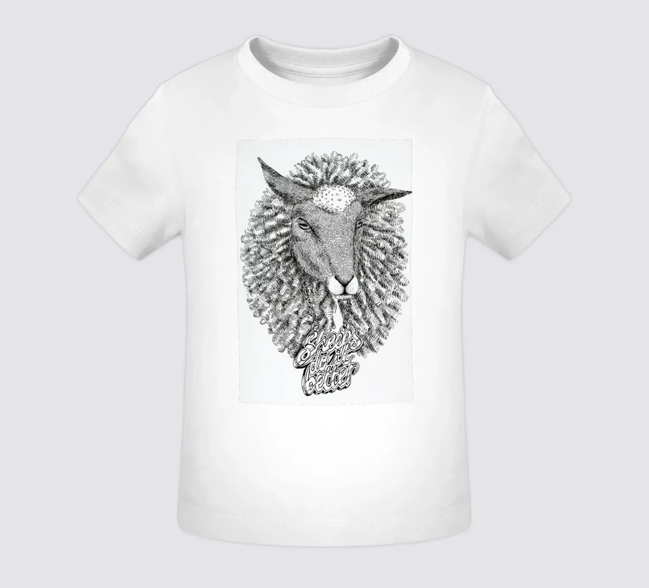 Sheeps Do It Better maglietta neonato da Anna Fietta