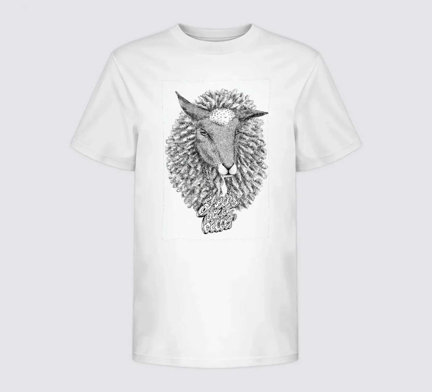 Sheeps Do It Better t-shirt bambini da Anna Fietta