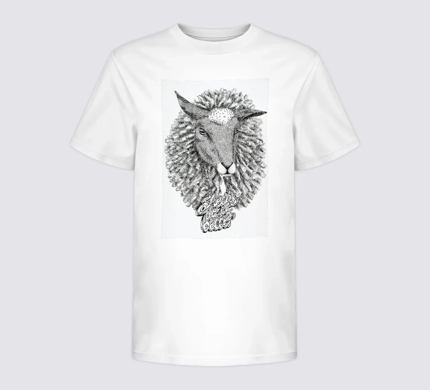 Sheeps Do It Better t-shirt bambini da Anna Fietta