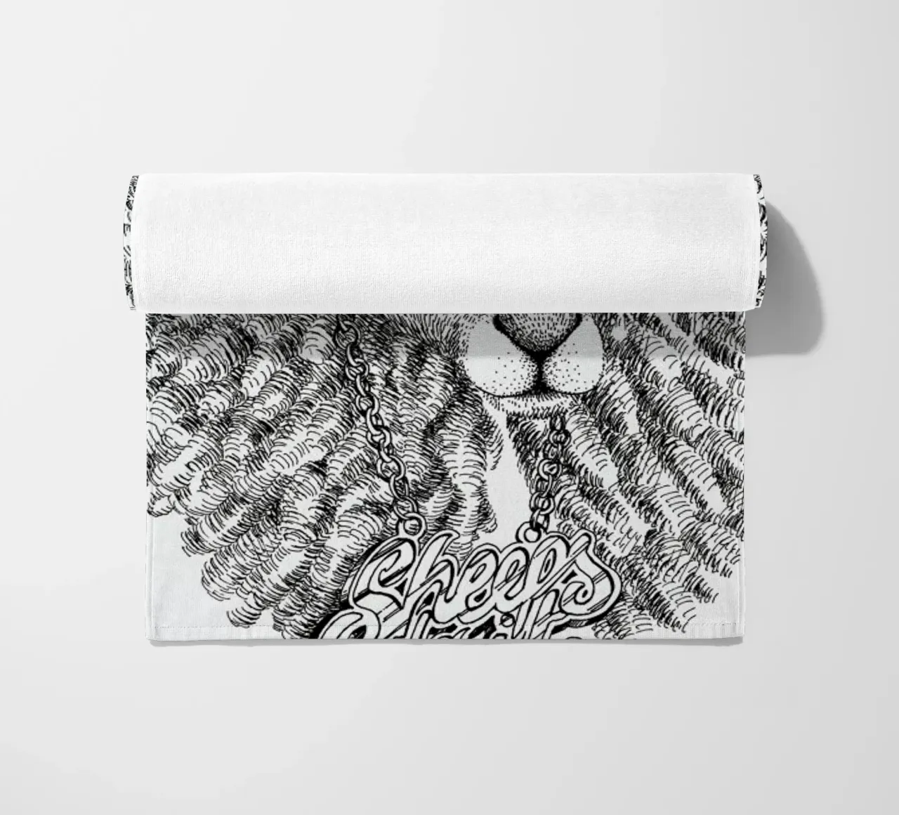 Sheeps Do It Better telo mare da Anna Fietta