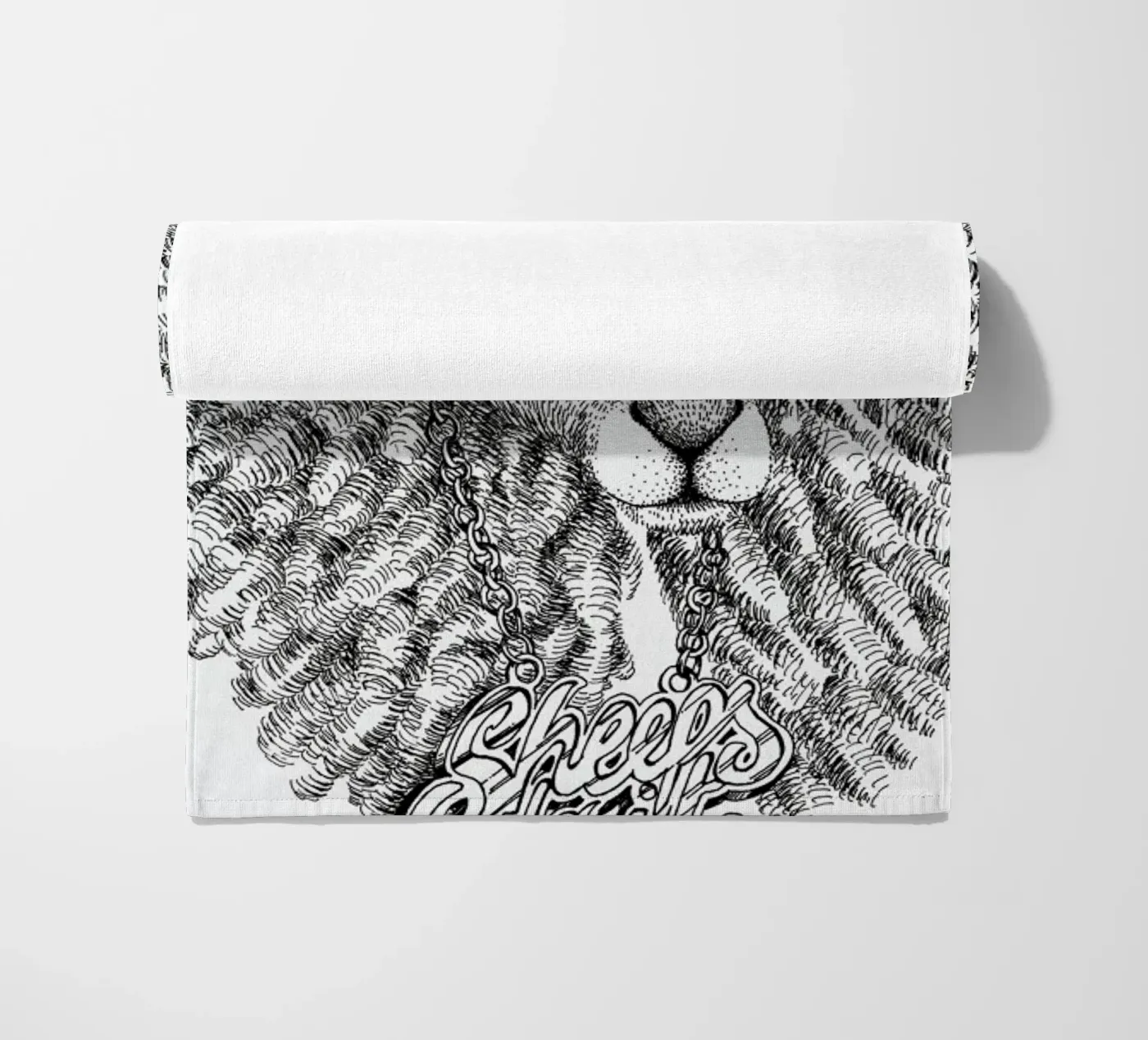 Sheeps Do It Better telo mare da Anna Fietta