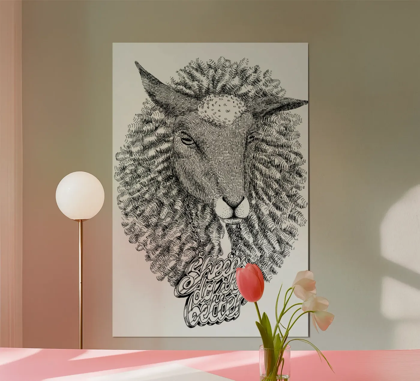 Sheeps Do It Better poster da Anna Fietta