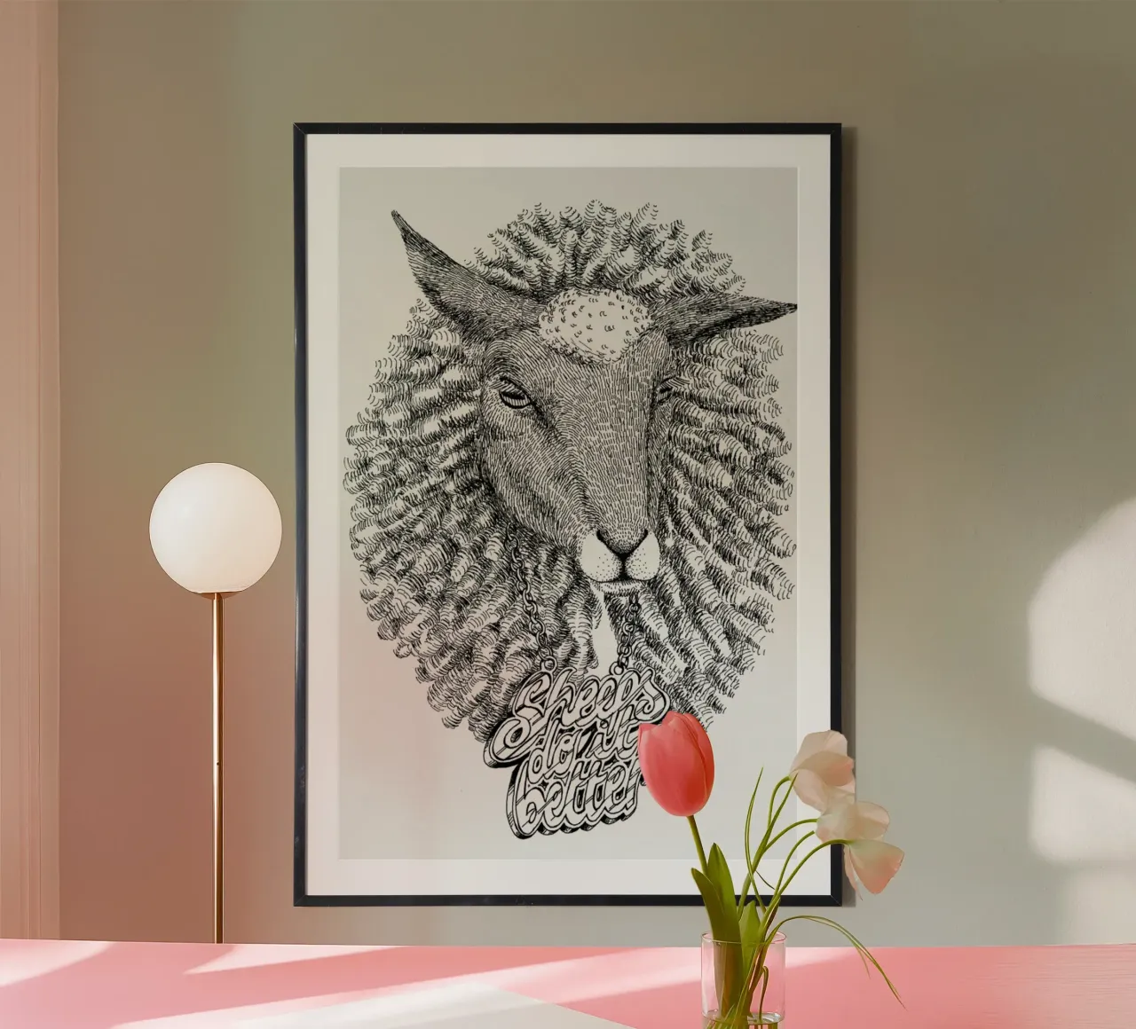 Sheeps Do It Better poster da Anna Fietta