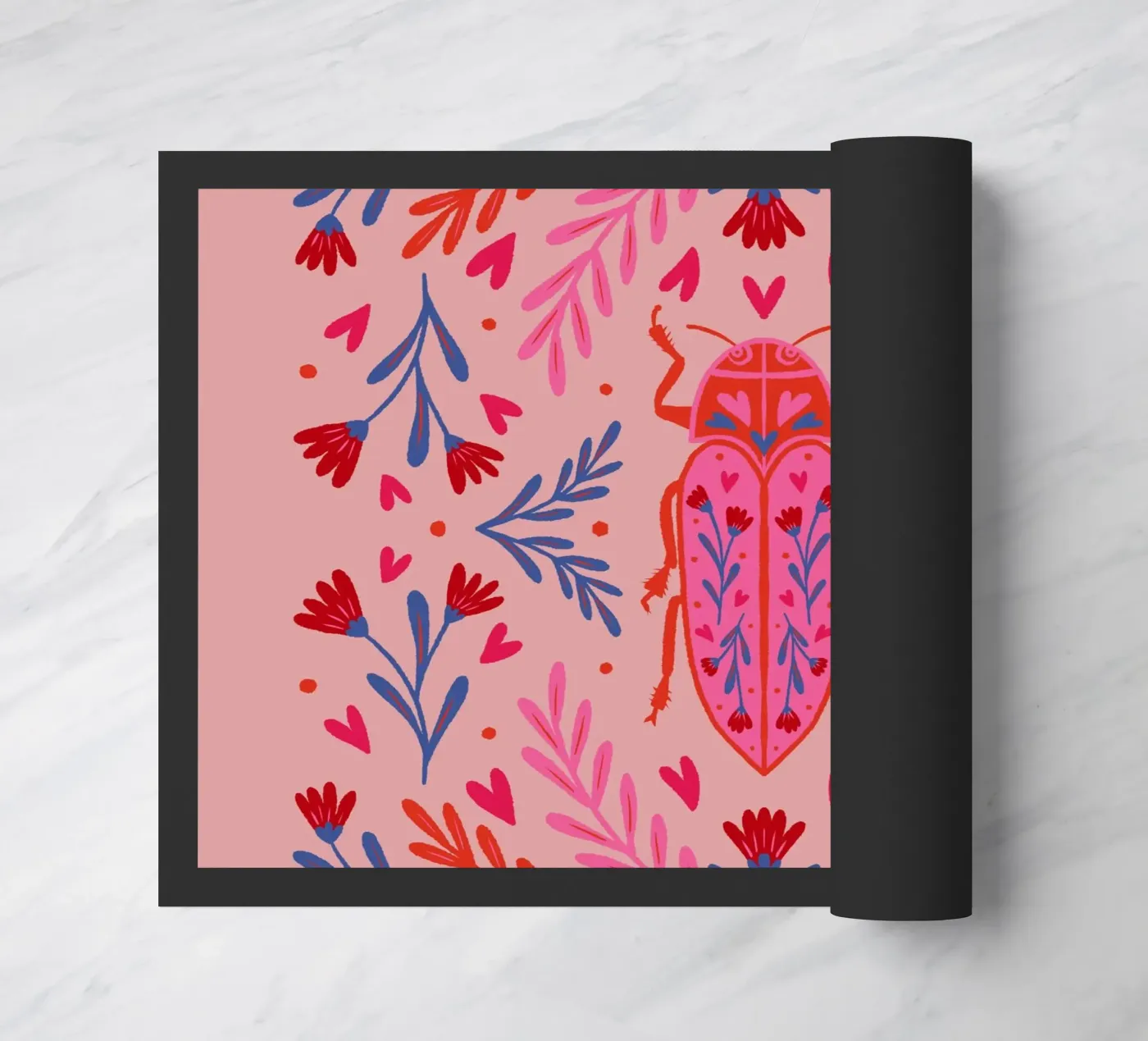 Lovebug doormat by Wackapacka