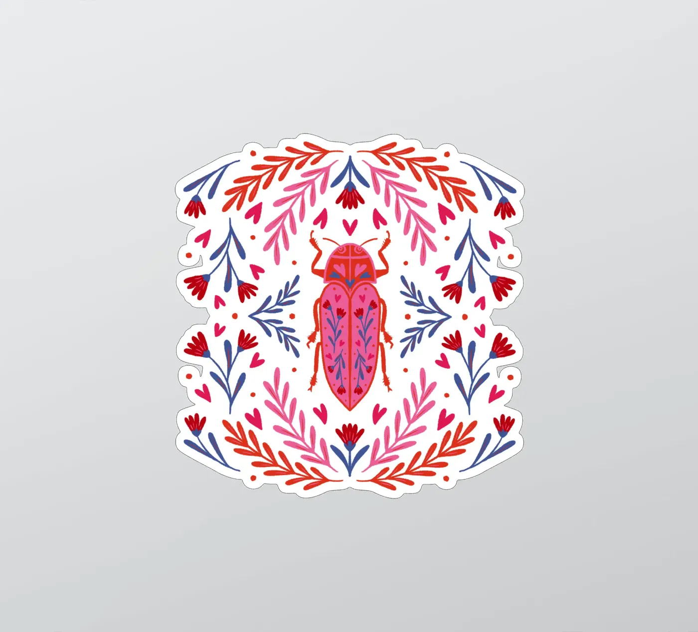 Lovebug sticker by Wackapacka