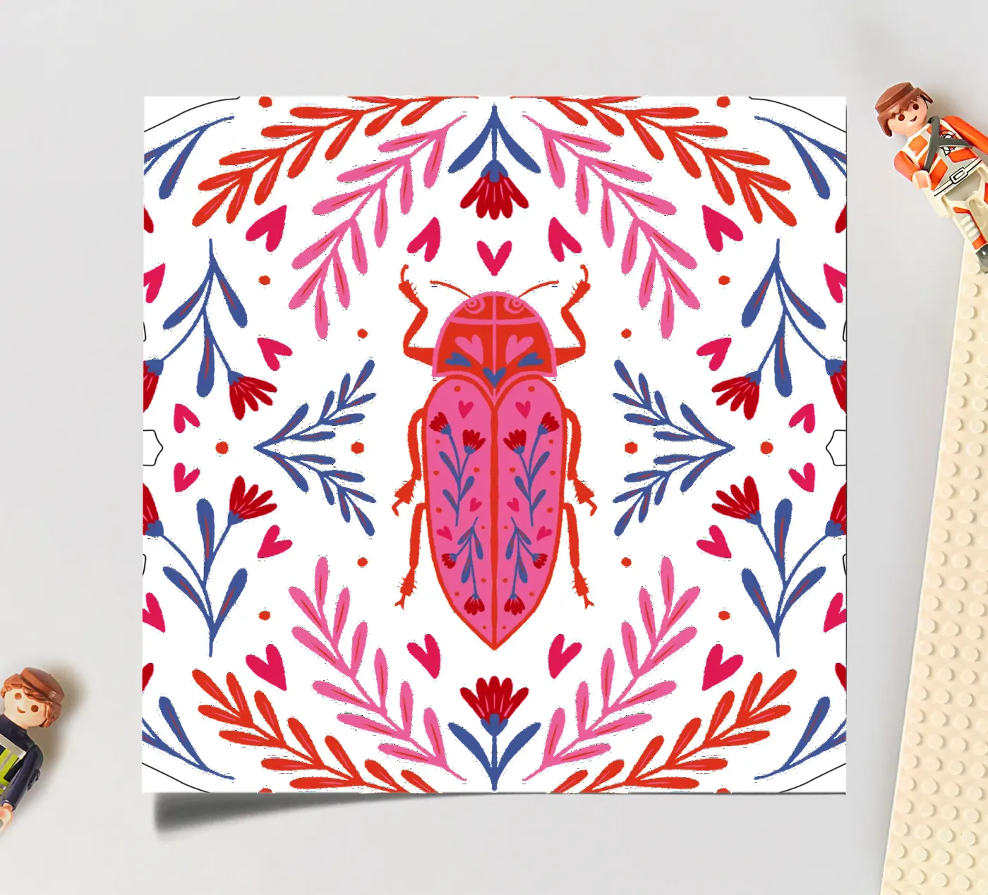 Lovebug sticker sheet by Wackapacka