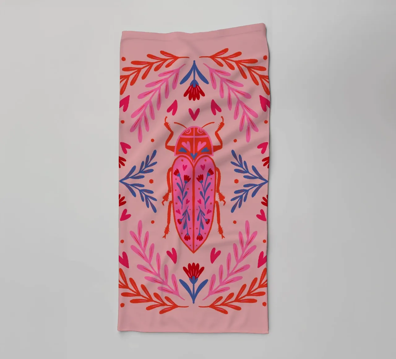 Lovebug towel by Wackapacka