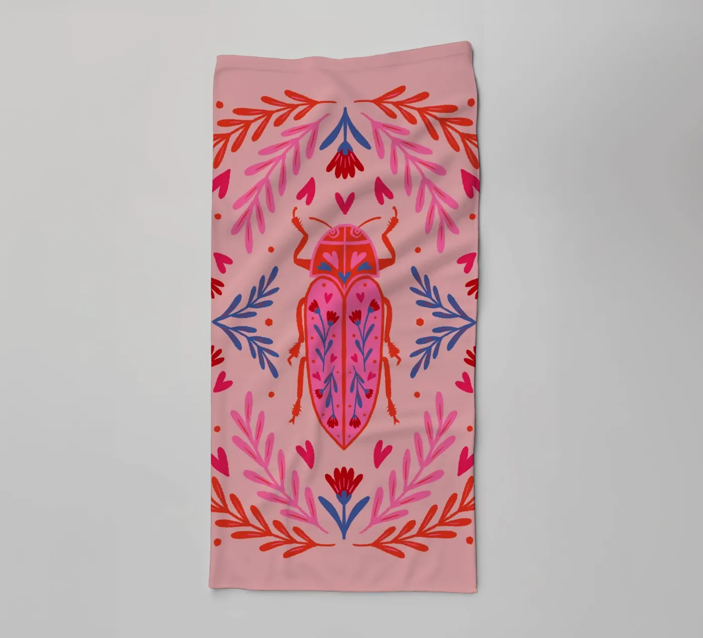 Lovebug towel by Wackapacka