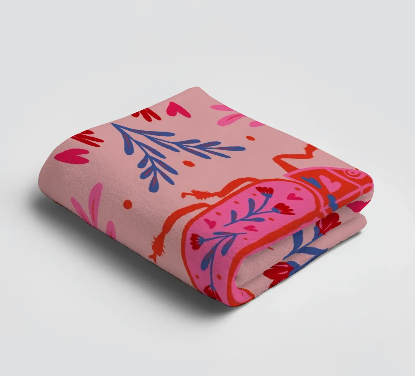 Lovebug towel by Wackapacka