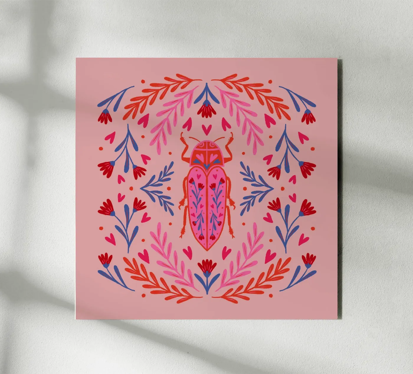 Lovebug alluminio dibond da Wackapacka