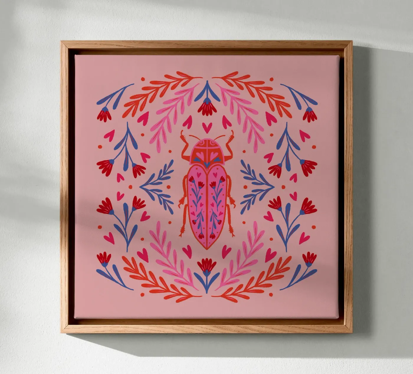 Lovebug canvas by Wackapacka
