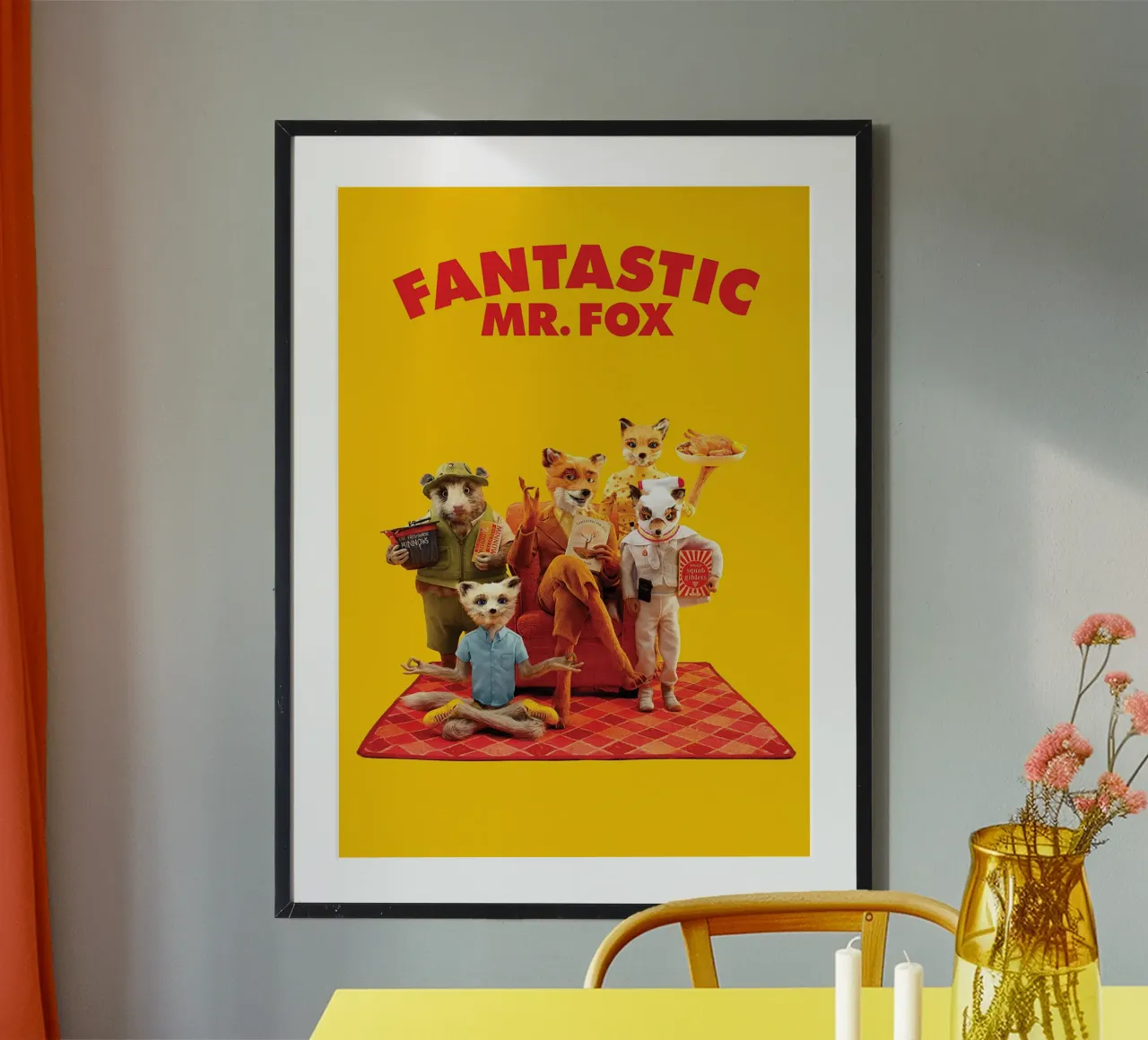 Fantastic Mr Fox poster da Attaboy Dsgn