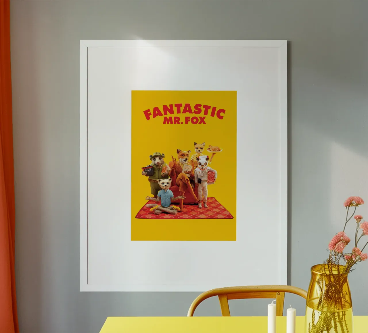 Fantastic Mr Fox poster da Attaboy Dsgn