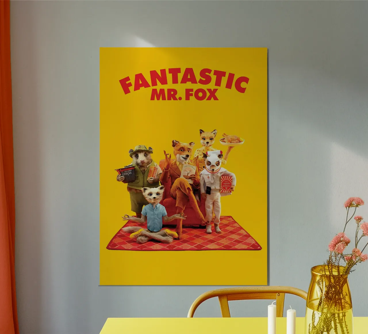 Fantastic Mr Fox poster da Attaboy Dsgn