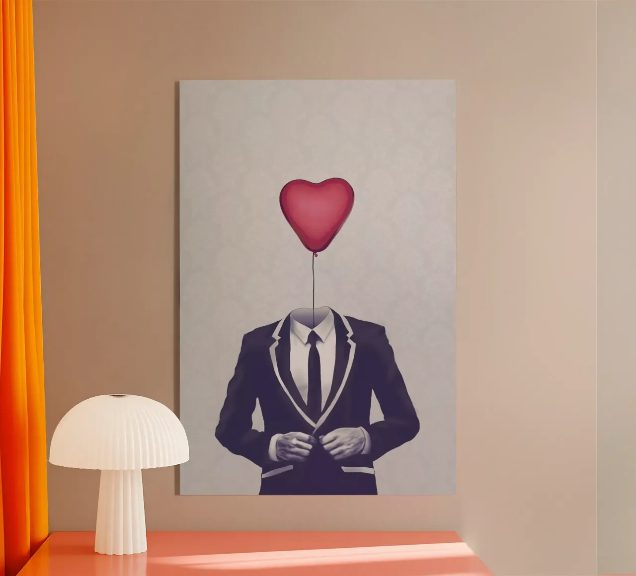 Mr Valentine plexiglass da Davies Babies