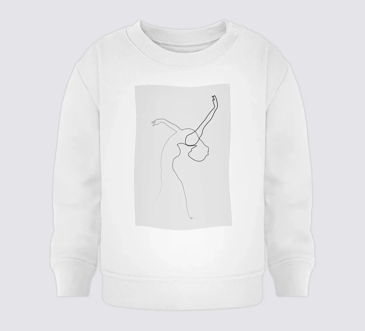 One Line Dancer felpa neonato da Quibe