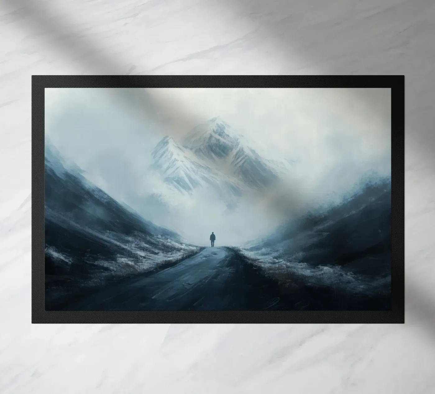 Road deurmat van Art Unleashed