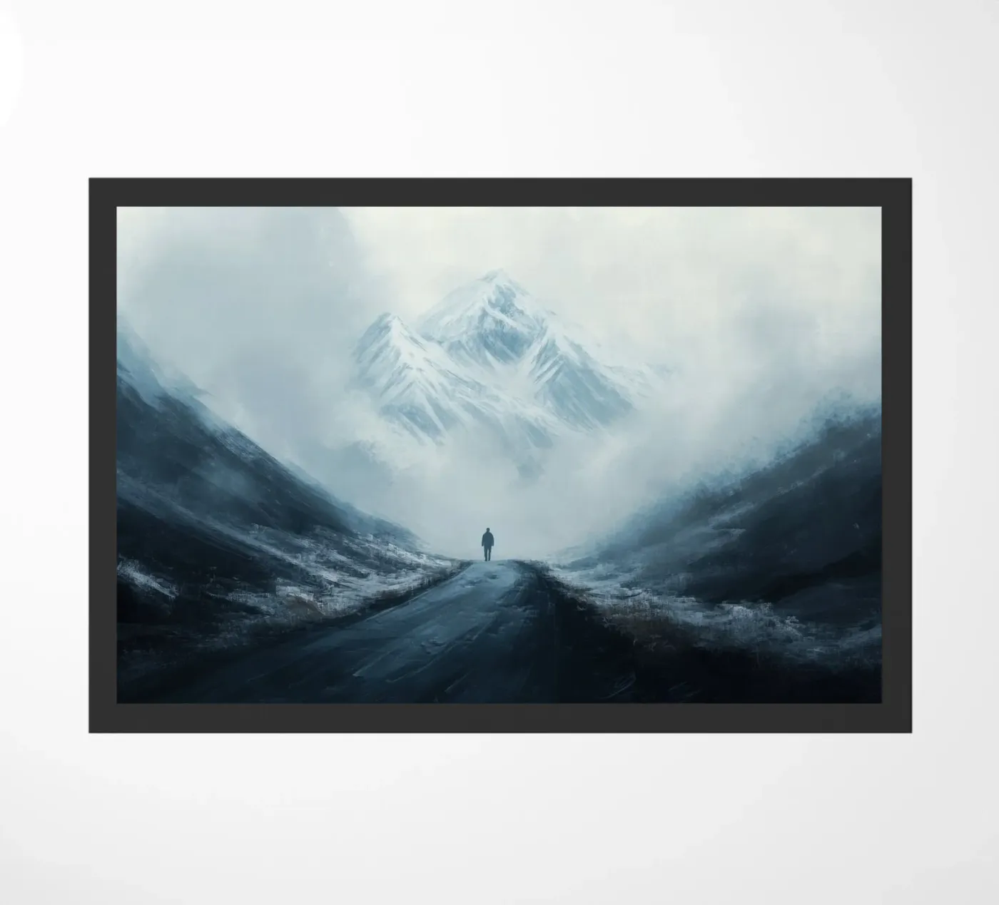 Road deurmat van Art Unleashed