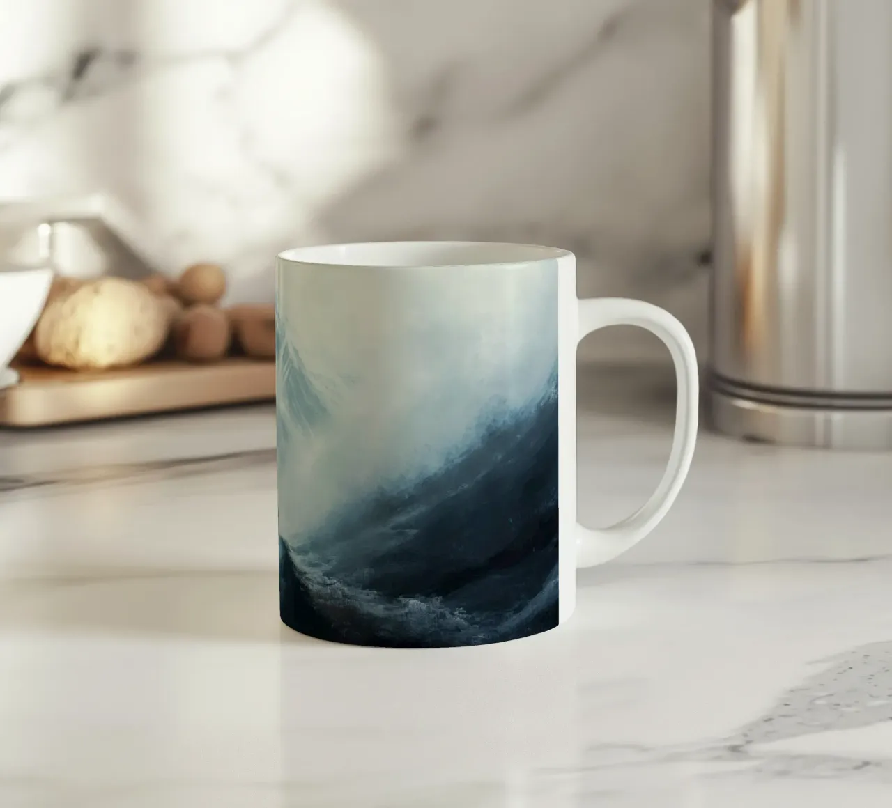 Road tazza in ceramica da Art Unleashed