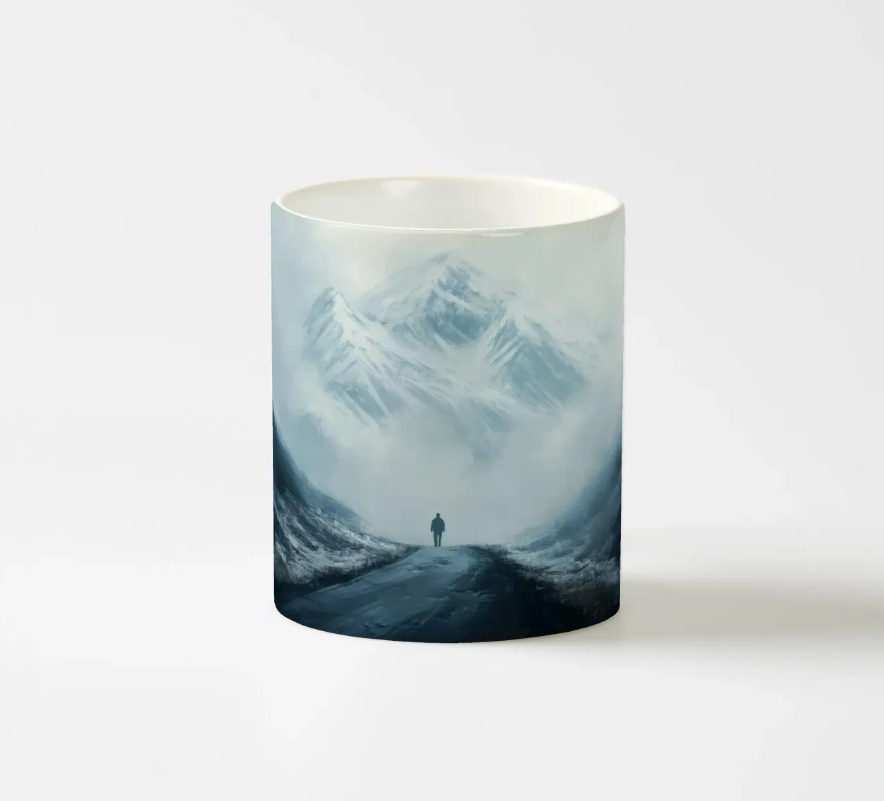 Road tazza in ceramica da Art Unleashed