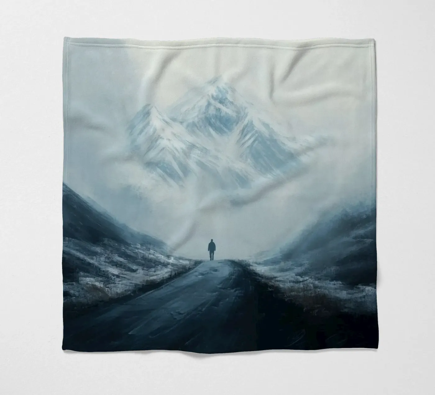 Road Fleecedecke von Art Unleashed