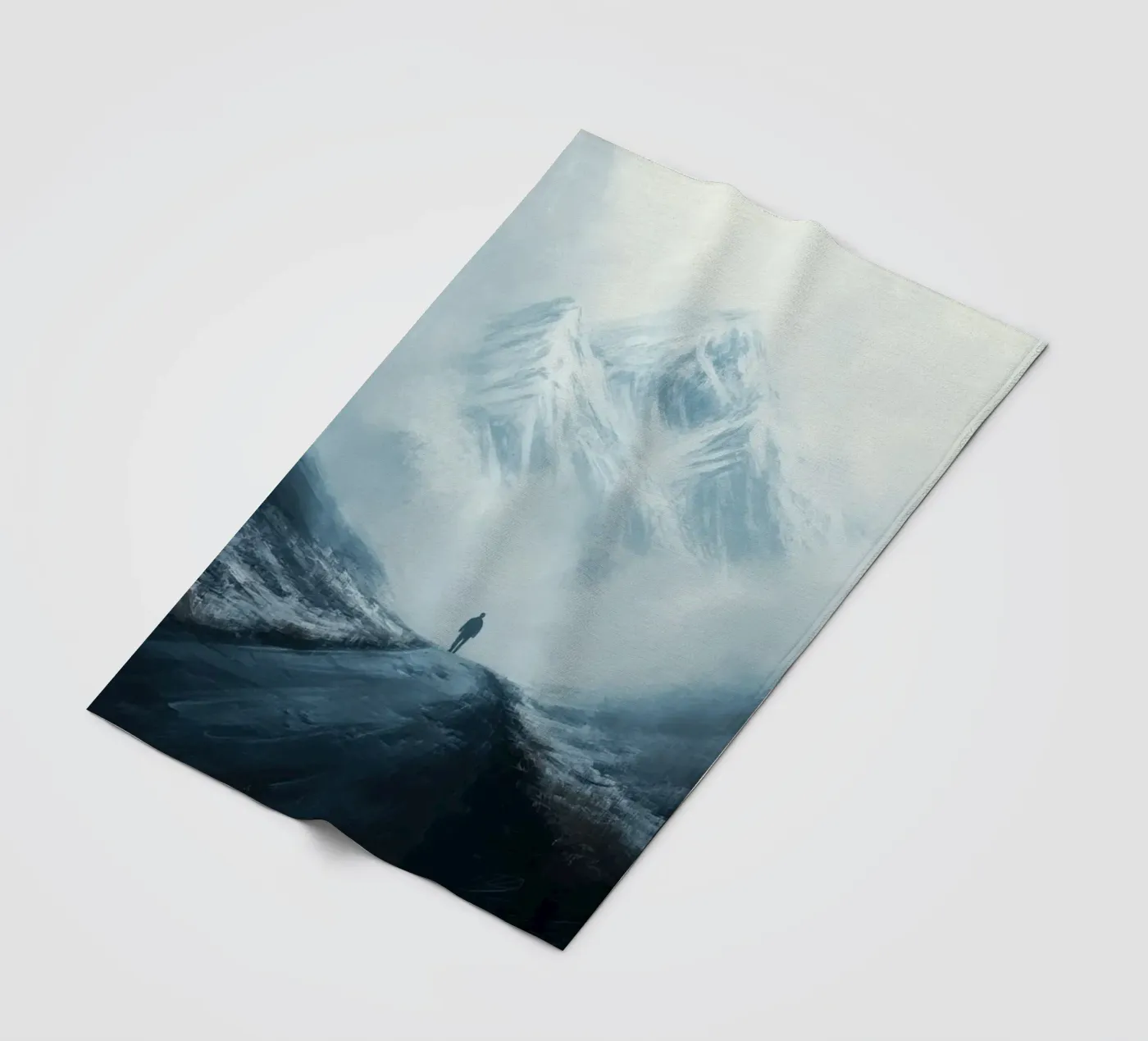 Road Fleecedecke von Art Unleashed