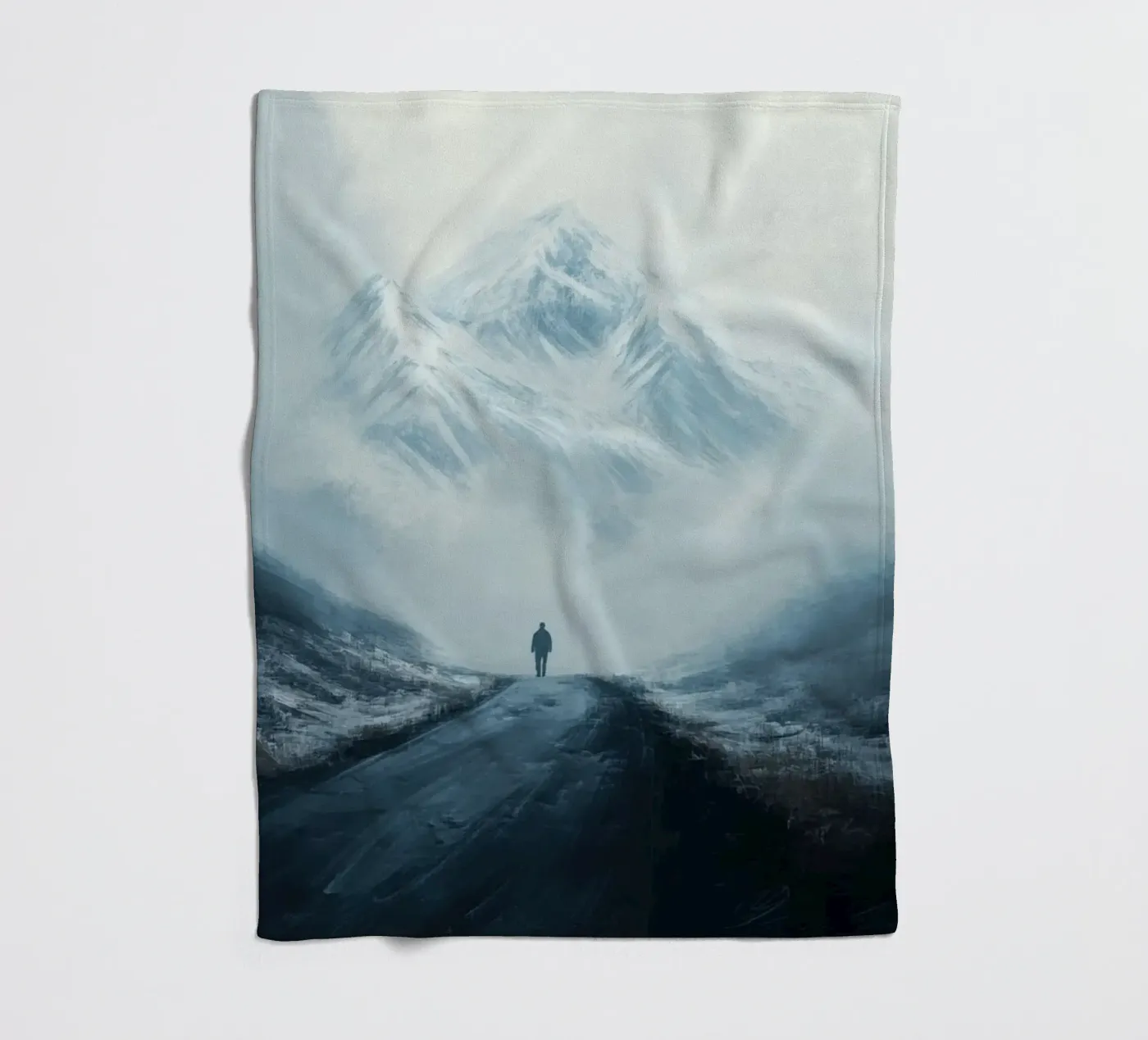 Road Fleecedecke von Art Unleashed