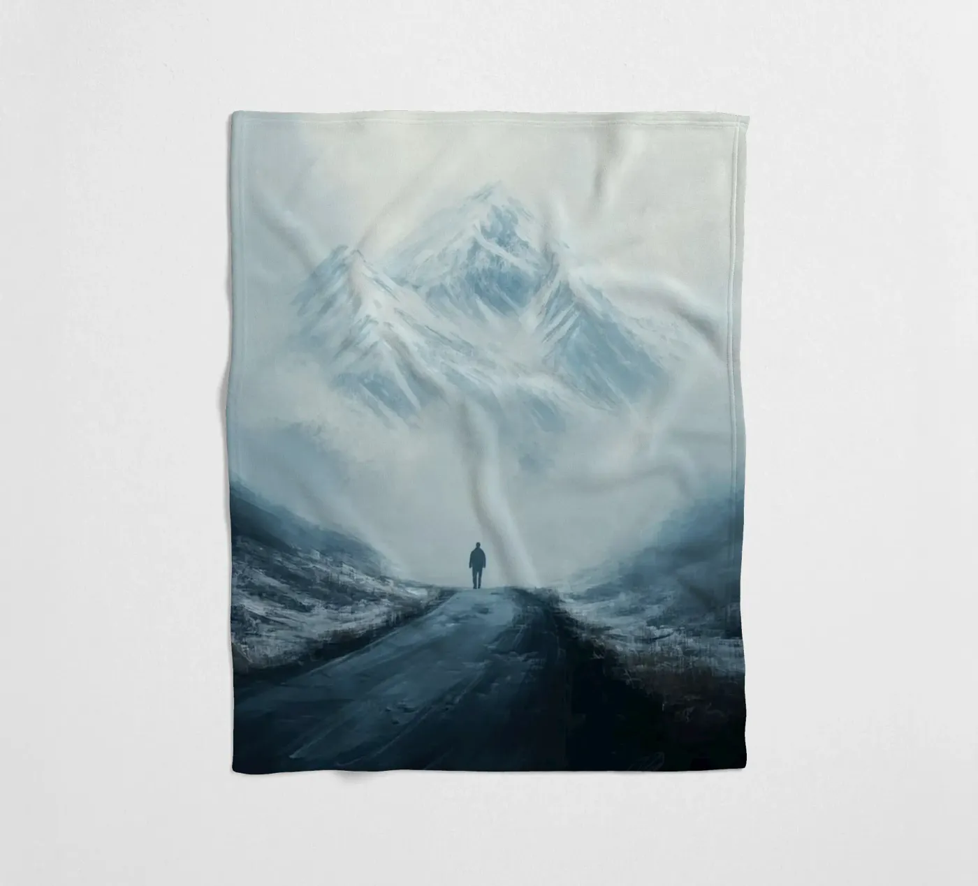 Road Fleecedecke von Art Unleashed