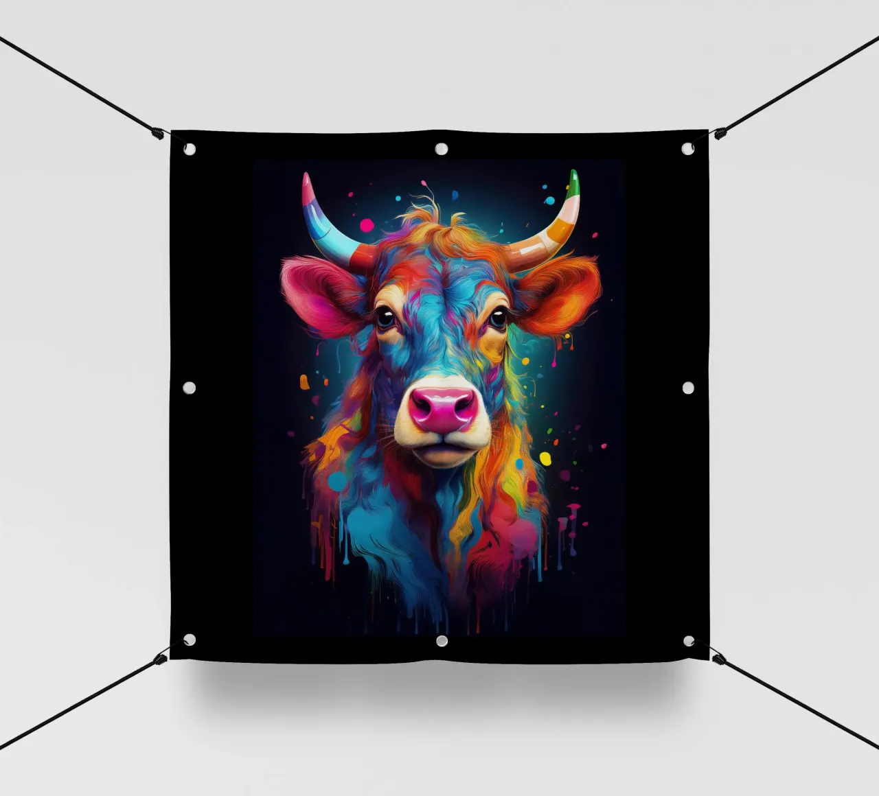 Cow telo in pvc da Art Unleashed