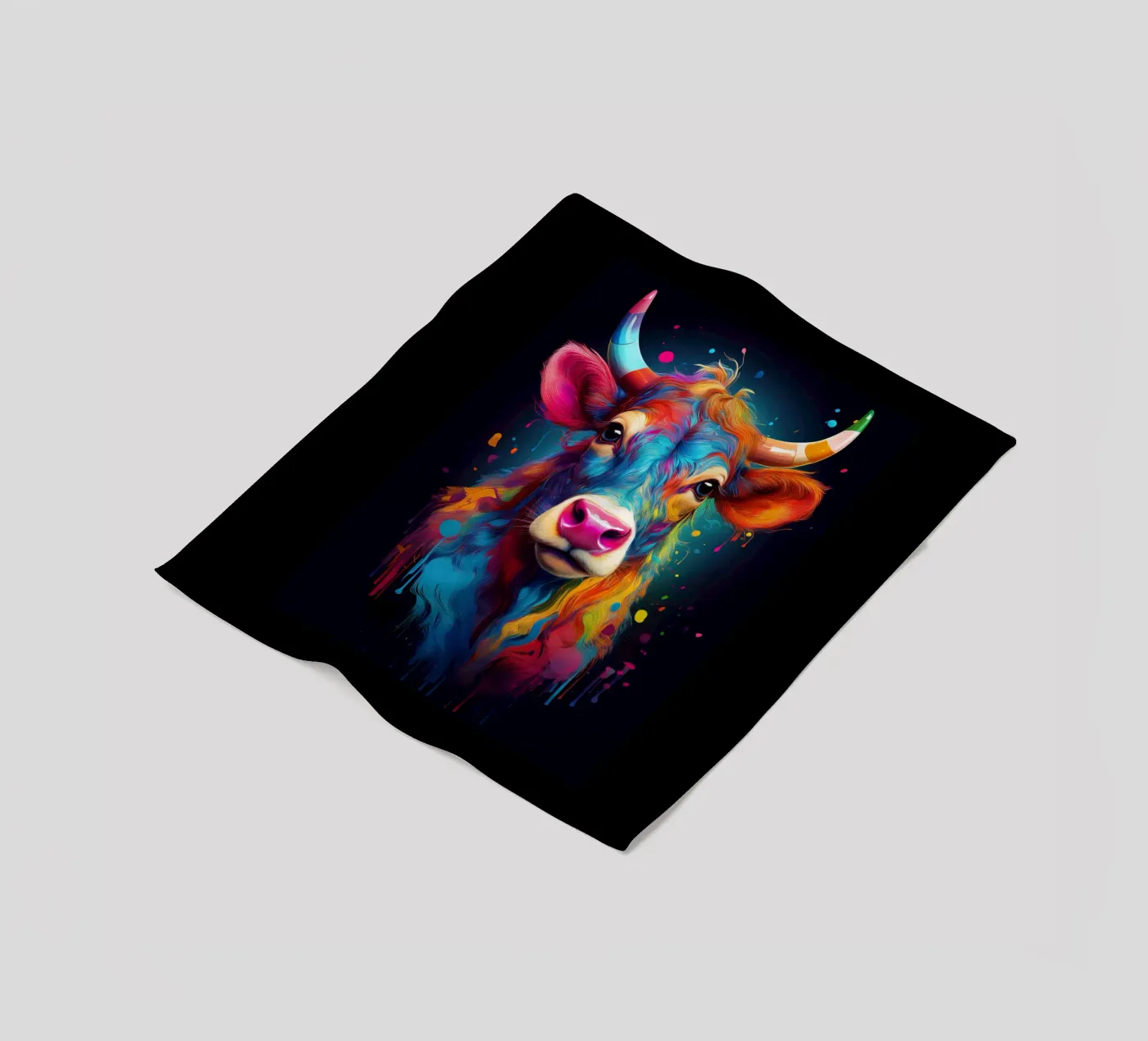 Cow fleecedeken van Art Unleashed