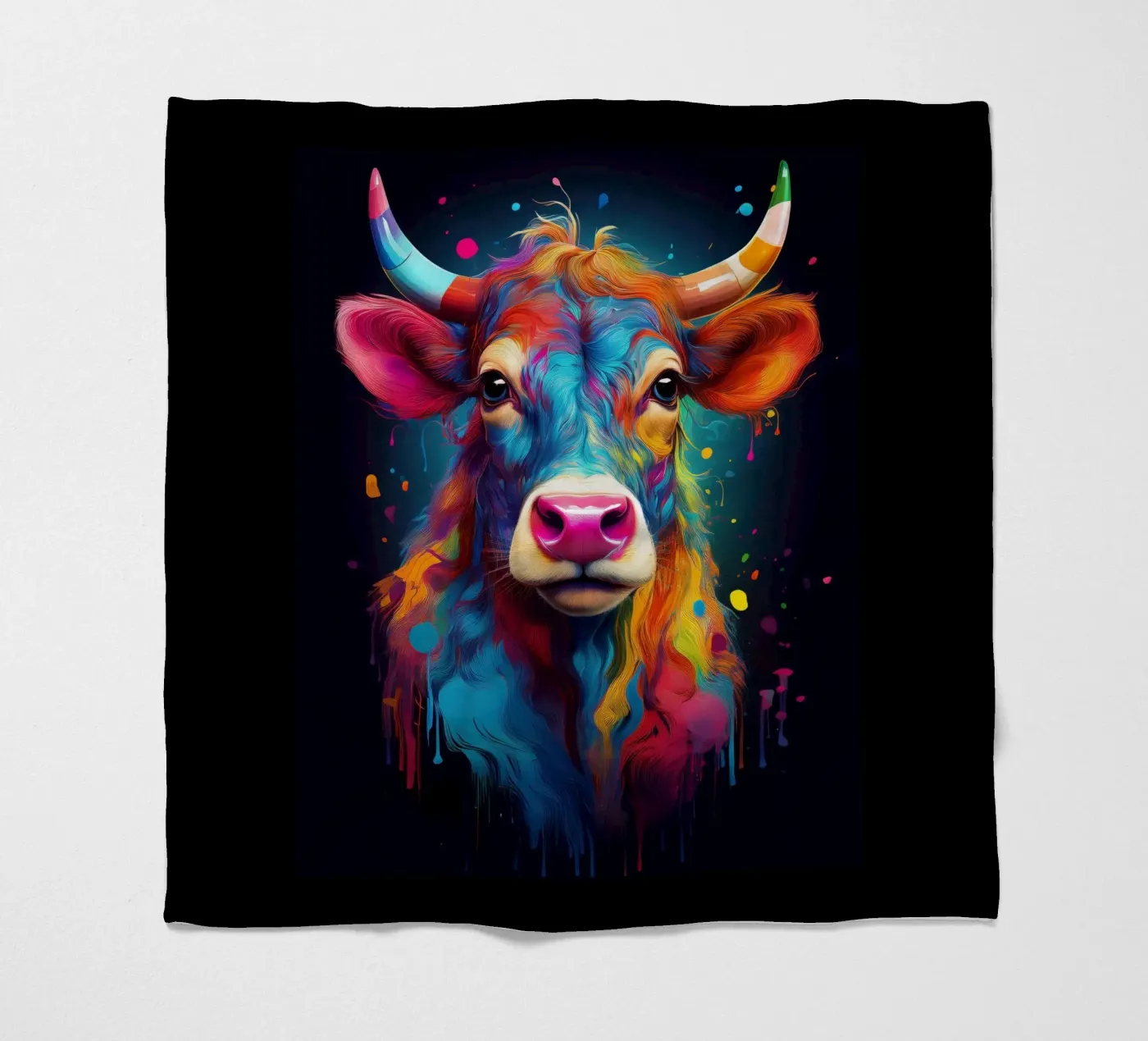 Cow fleecedeken van Art Unleashed