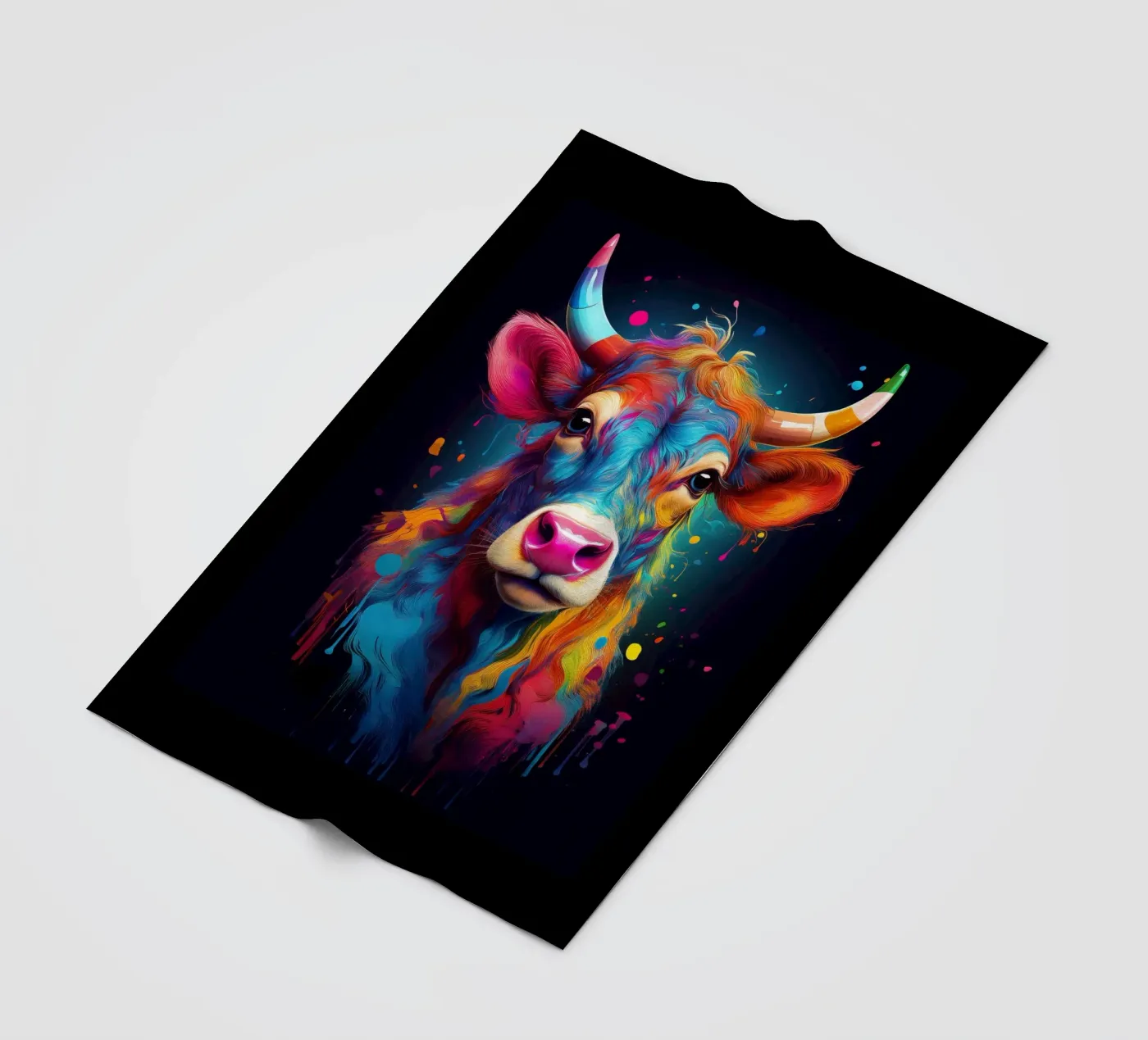 Cow fleecedeken van Art Unleashed