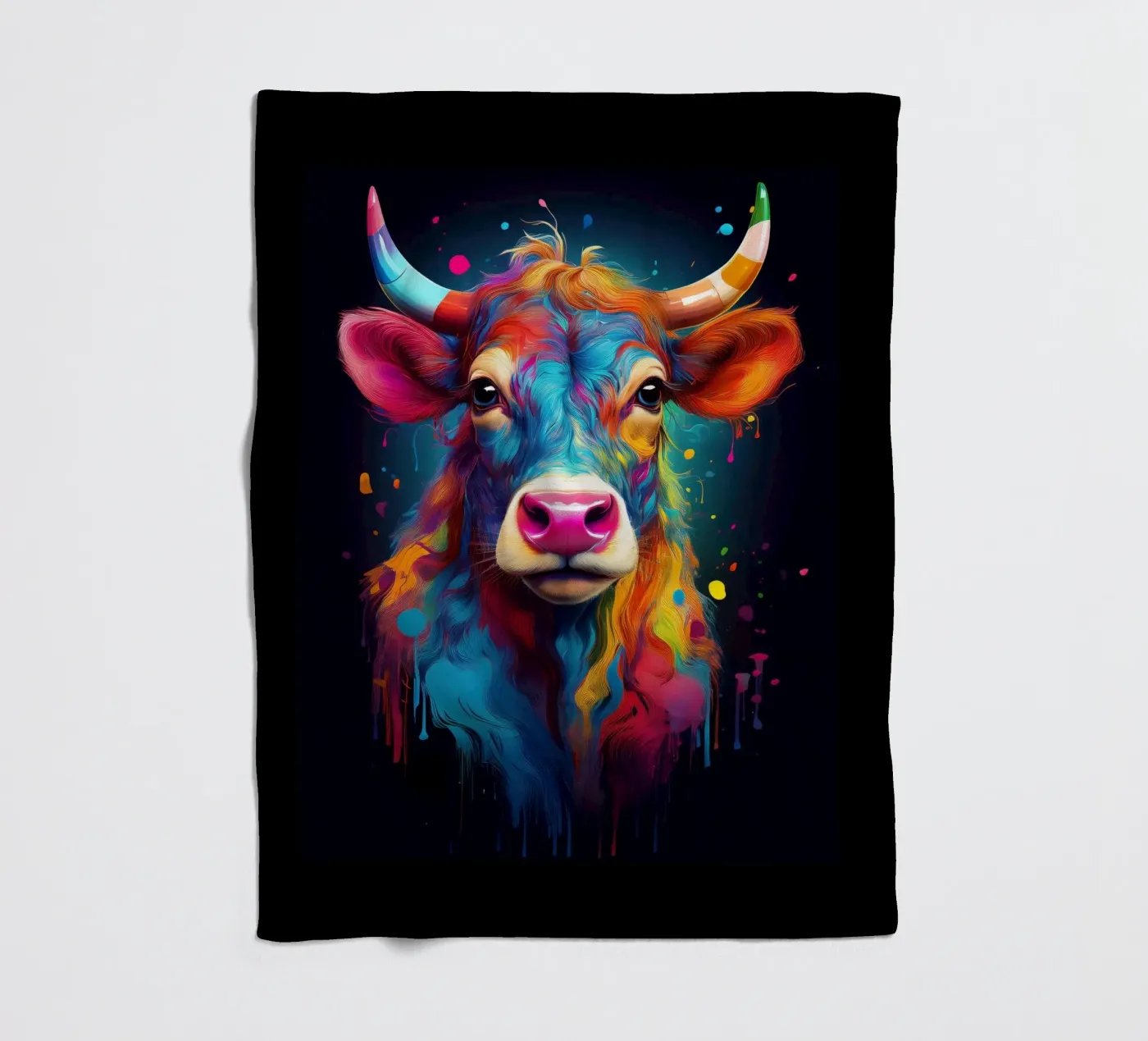 Cow fleecedeken van Art Unleashed