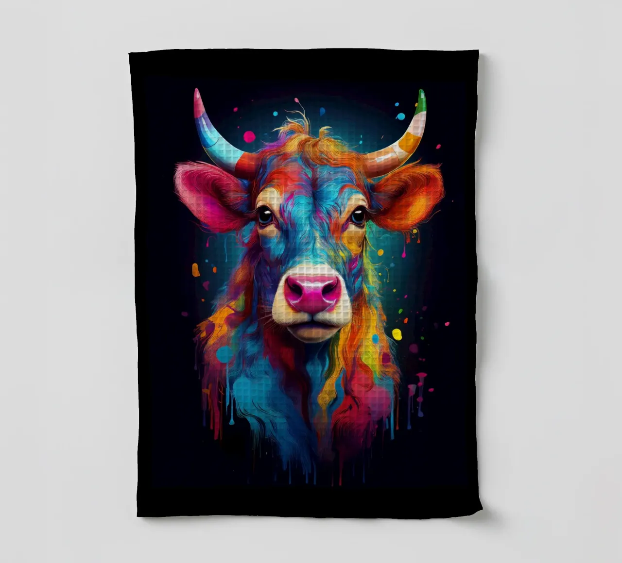 Cow torchon de Art Unleashed