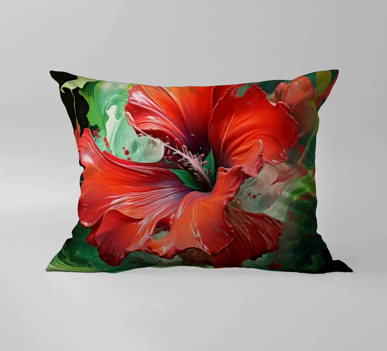 Hibiscus cuscino da Art Unleashed