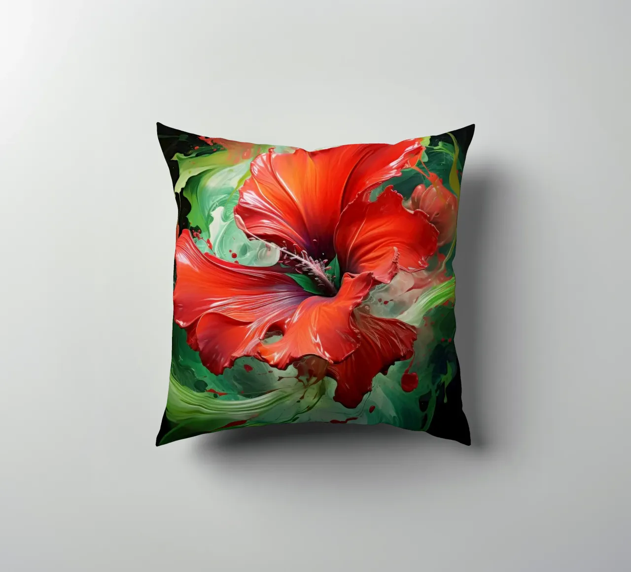 Hibiscus cuscino da Art Unleashed