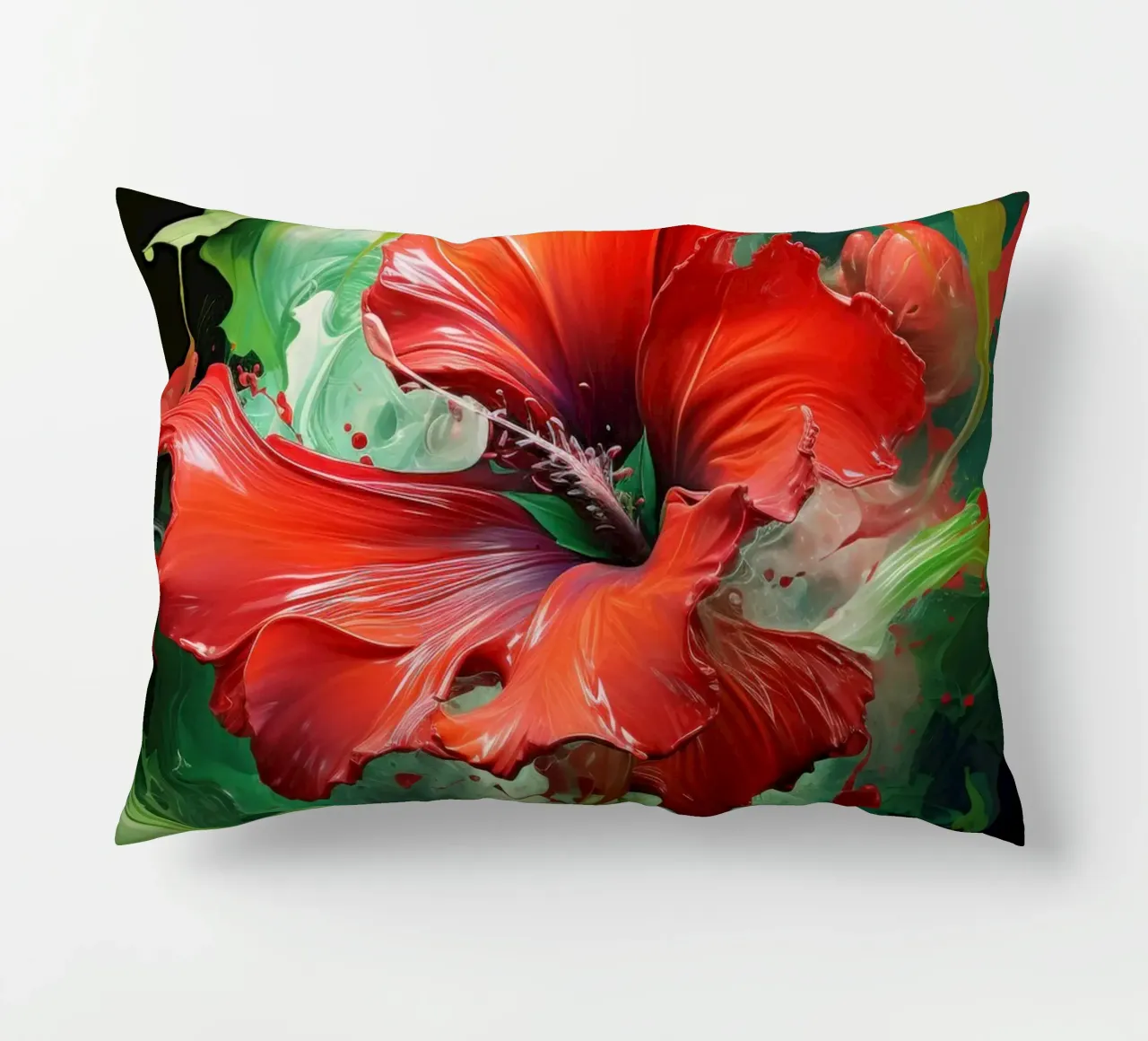 Hibiscus cuscino da Art Unleashed