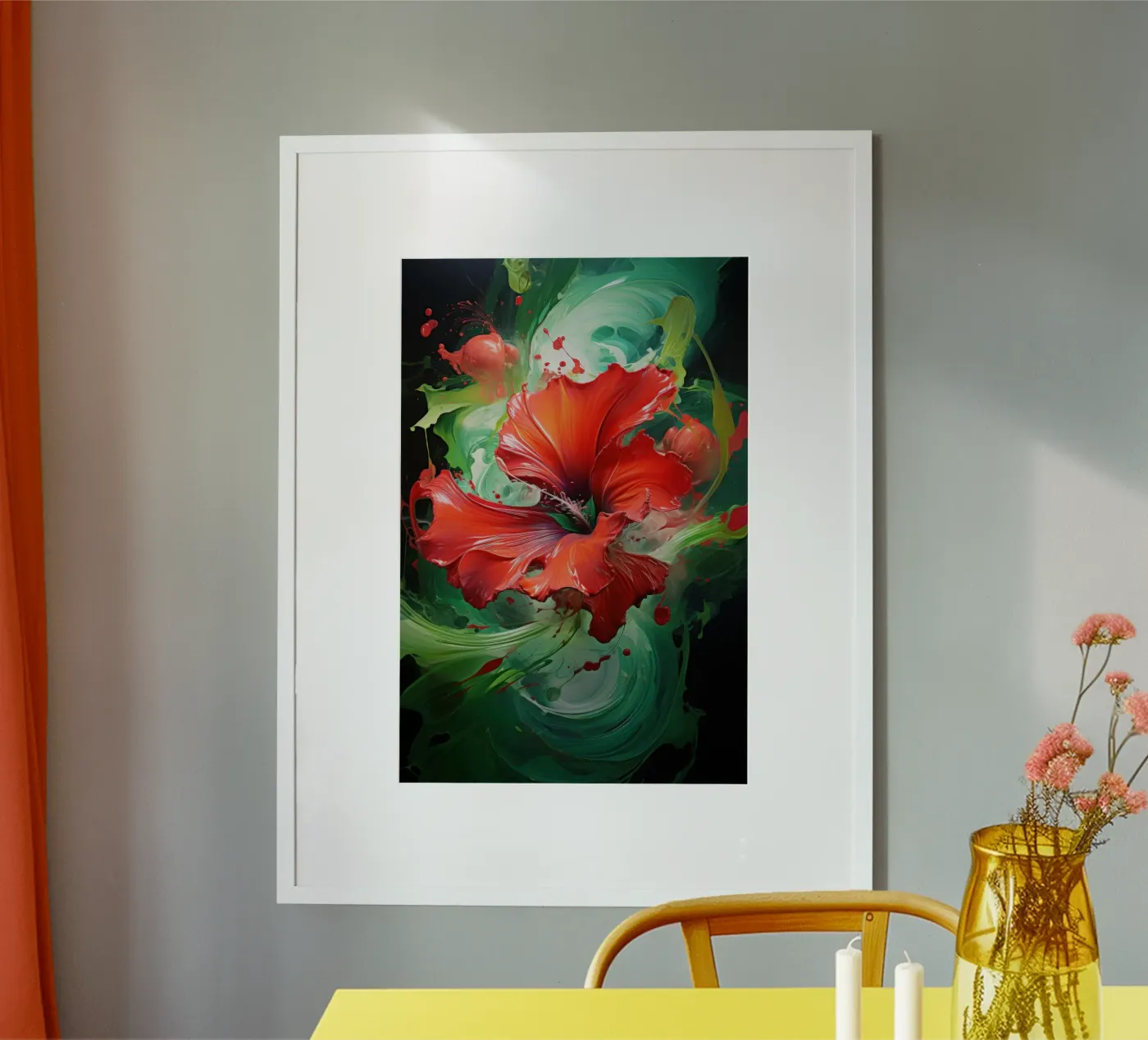 Hibiscus poster da Art Unleashed