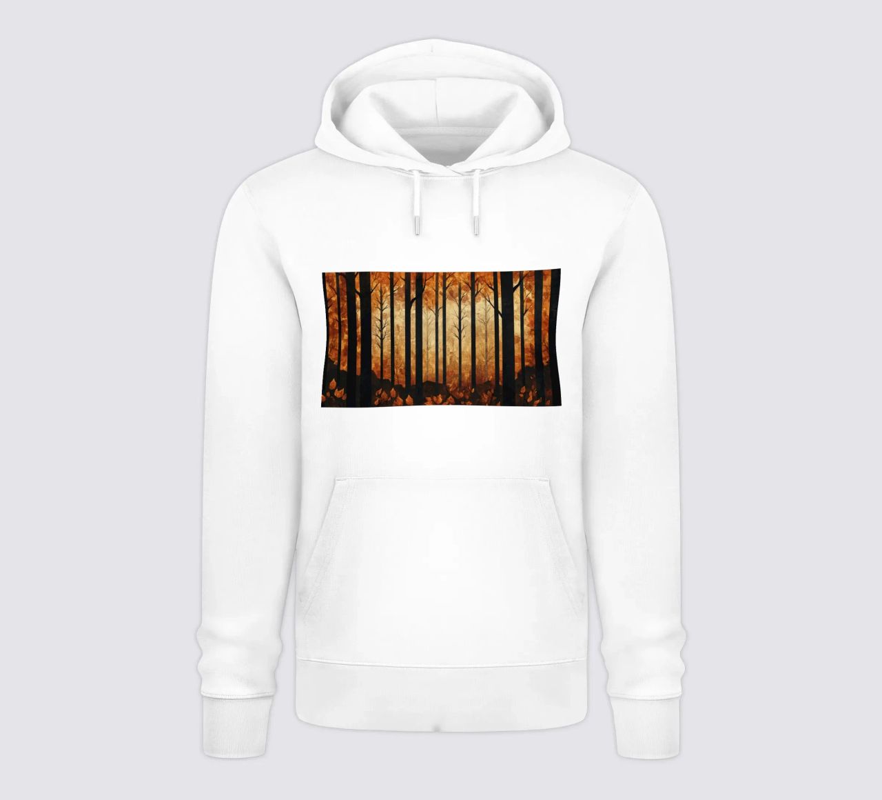 Trees felpa con cappuccio da Art Unleashed