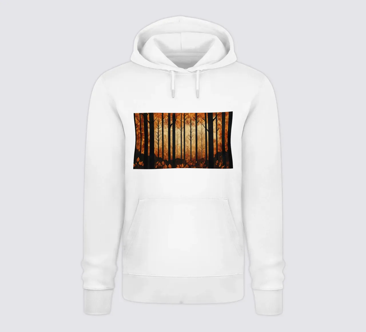 Trees felpa con cappuccio da Art Unleashed