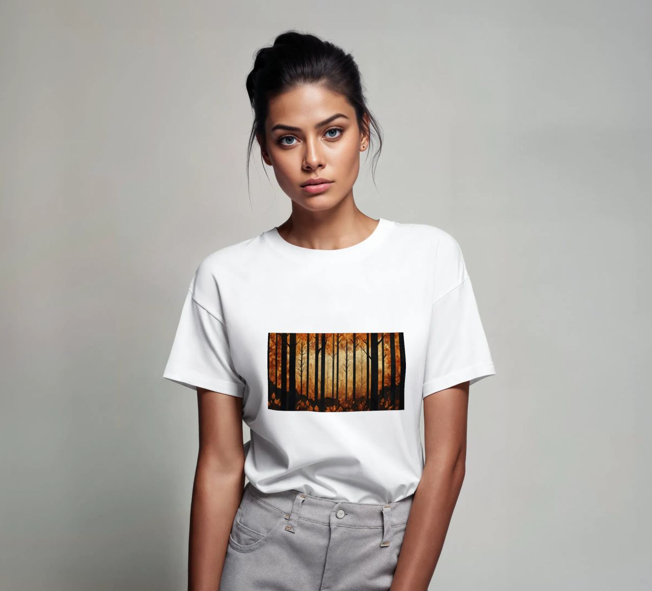 Trees t-shirt da Art Unleashed