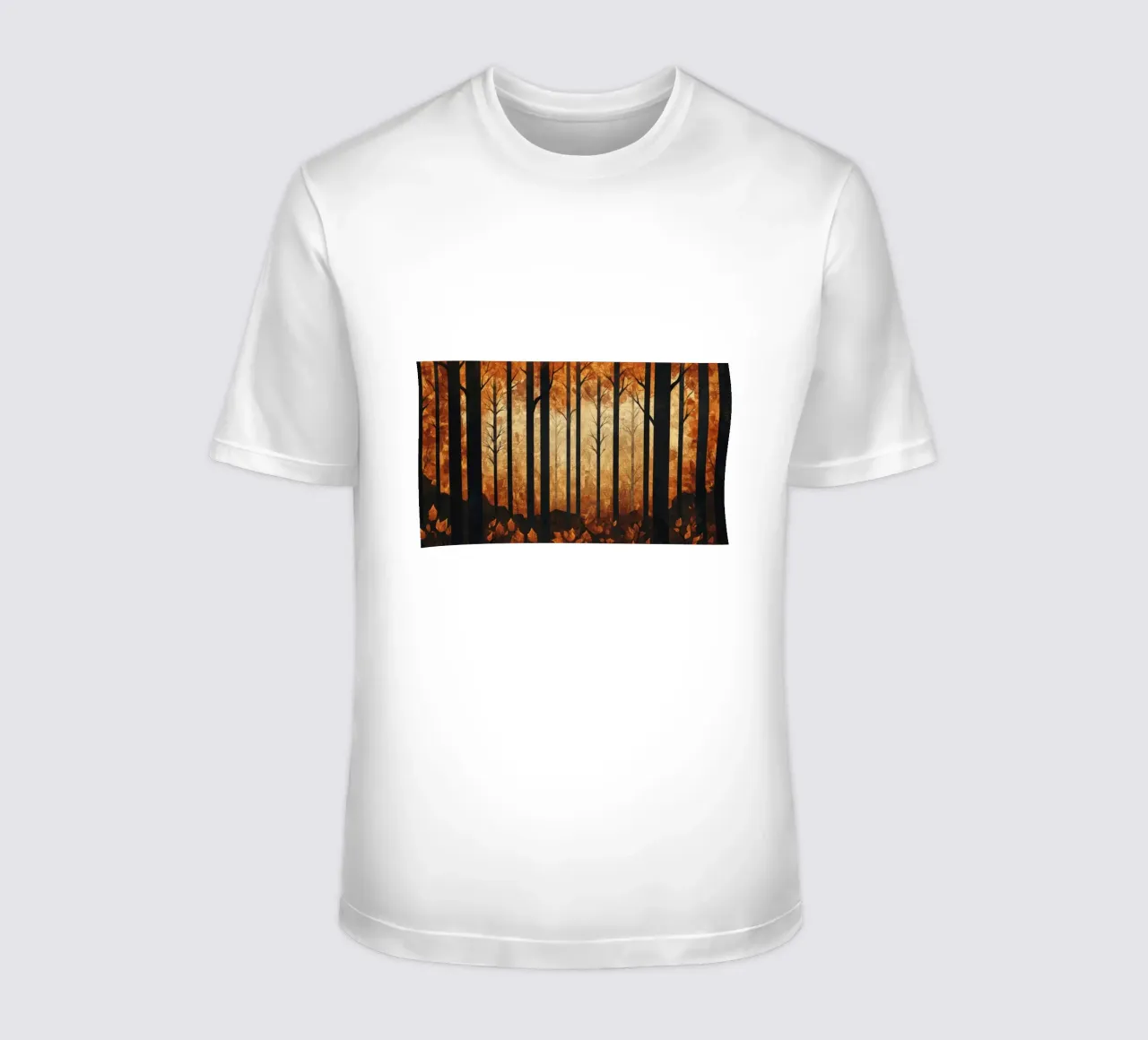 Trees t-shirt van Art Unleashed