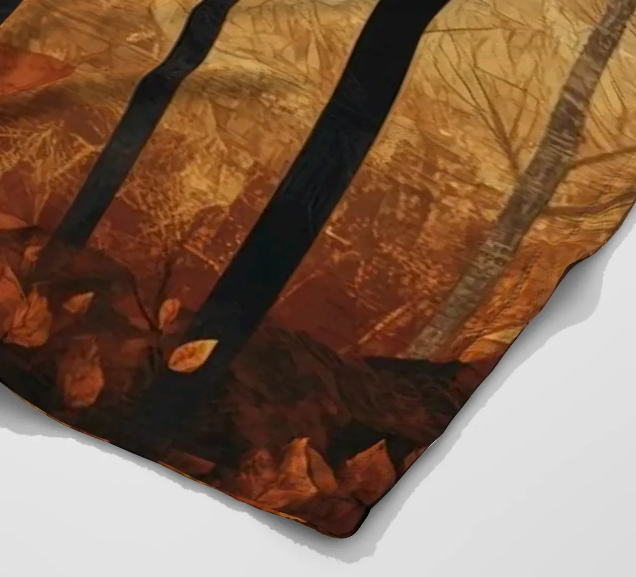 Trees coperta in pile da Art Unleashed